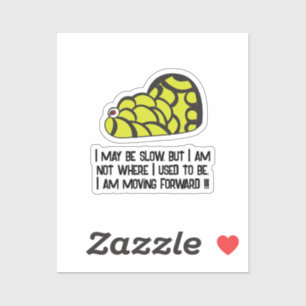 Pegatina Snail Whimsical