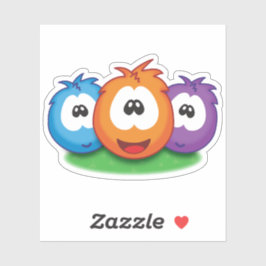 Pegatina Sneezies! Icon Style Trio Arrangment