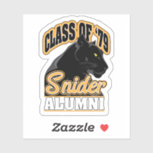 Snider High School Class of '79 Decal
