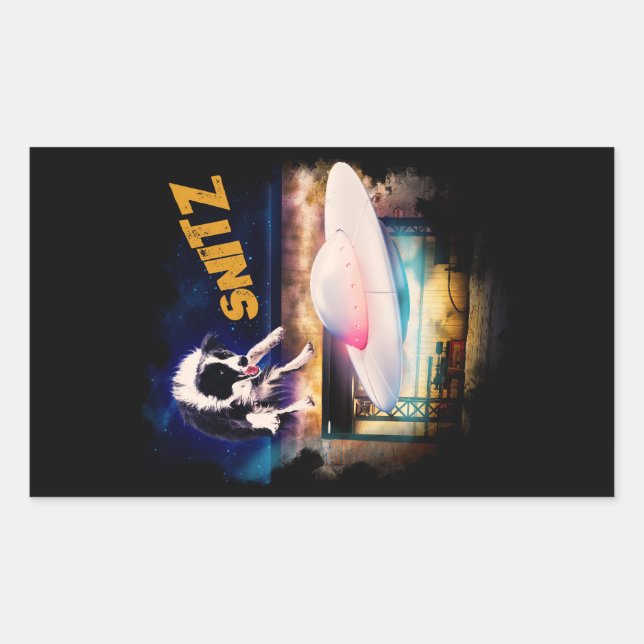 pegatina Snitz de la reparación de Bob's Saucer (Anverso)