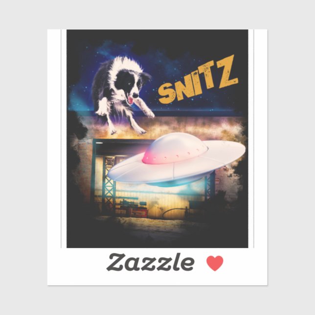 pegatina Snitz de la reparación de Bob's Saucer (Hoja)