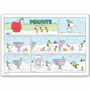 Pegatina Snoopy y la tripulación