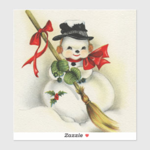 Pegatina Snowman 001