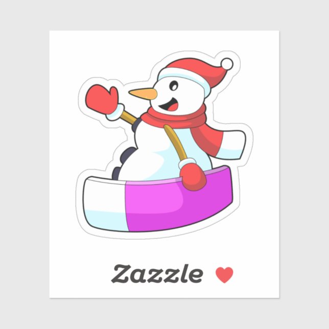 Pegatina Snowman como snowboarder con Sonowboard.PNG (Hoja)