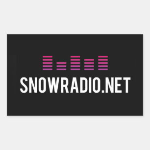 Pegatina SNOWRADIO