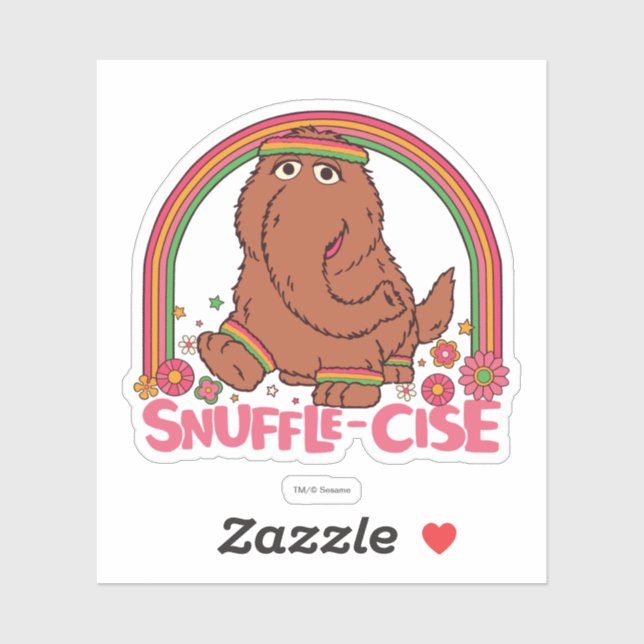 Pegatina Snuffleupagus | Snuffle-Cise (Hoja)