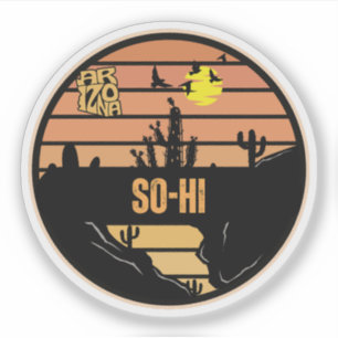 Pegatina So-Hi, Arizona