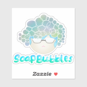 Pegatina Soap Bubbles
