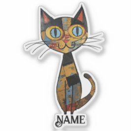 Pegatina Sociedad de Kitty Personalizada