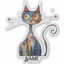 Pegatina Sociedad de Kitty Personalizada