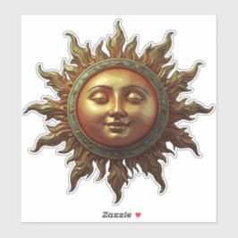 Pegatina Sol Celeste