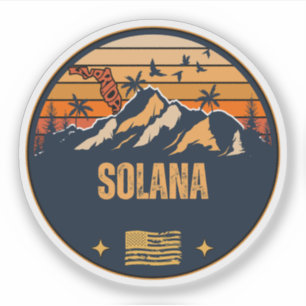 Pegatina Solana, Florida