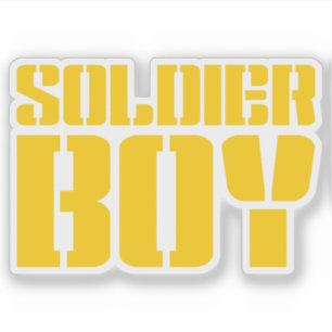 PEGATINA SOLDIER BOY