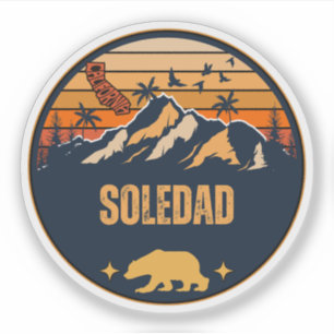 Pegatina Soledad, California