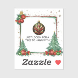 Pegatina Sólo Busca Un Árbol Con El Que Cuadrar