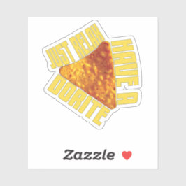 Pegatina Sólo Relájese Y Dorite