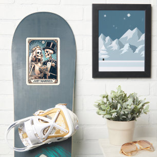 Pegatina Solo tarjeta Tarot casada