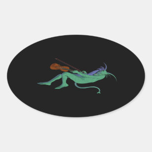 Pegatina Soloista del Diablo Verde (4 conteo)