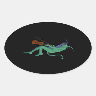 Pegatina Soloista del Diablo Verde (4 conteo)