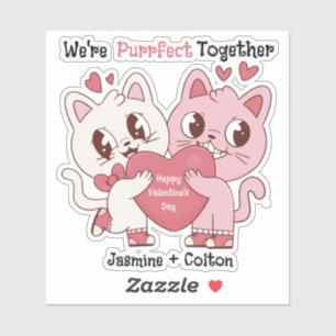 Pegatina Somos Purrfectos Juntos