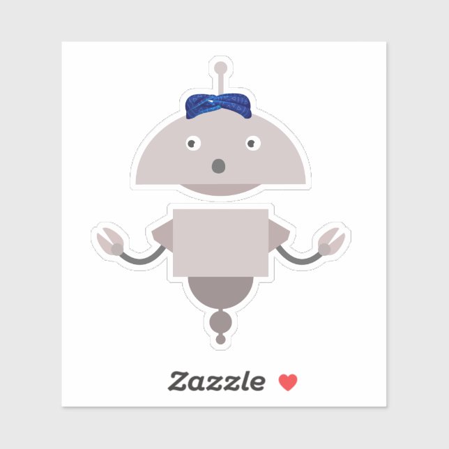 Pegatina Sorprendida Mia (Hoja)