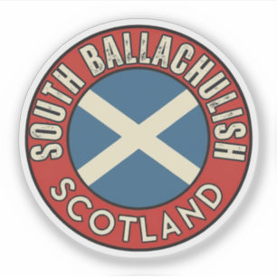 Pegatina South Ballachulish, Escocia