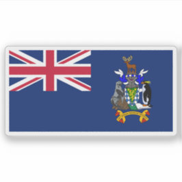 Pegatina South Georgia and the South Sandwich Islands flag