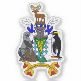Pegatina South Georgia & the South Sandwich Islands emblem