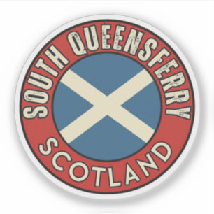 Pegatina South Queensferry, Escocia