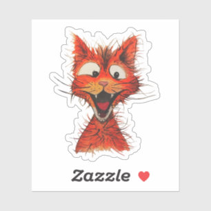 Pegatina ¡Soy todo estático!