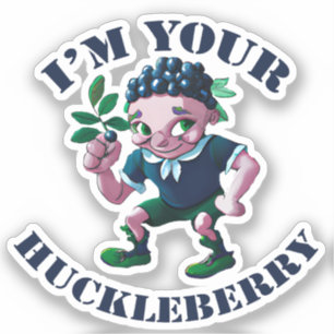 Pegatina Soy tu Huckleberry