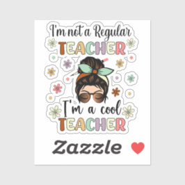 Pegatina Soy un profesor de Guay, una gratitud divertida de