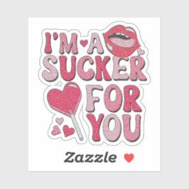 Pegatina Soy un tonto por ti Sticker - Sticker de San Valen