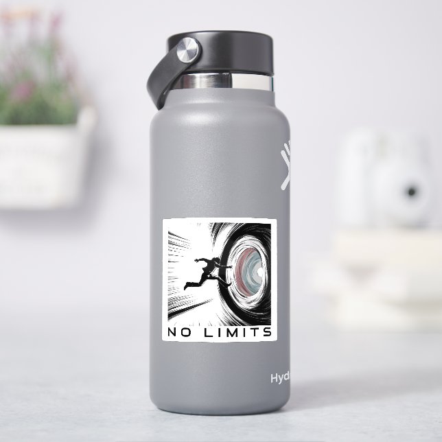 Pegatina Space Portal (hidrofrasco)