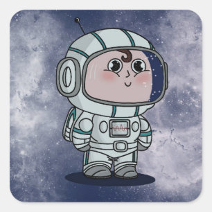 Pegatina Spaceman