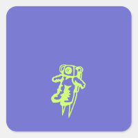 Pegatina Spaceman
