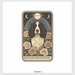 Pegatina Spaniel de Springer Inglés
