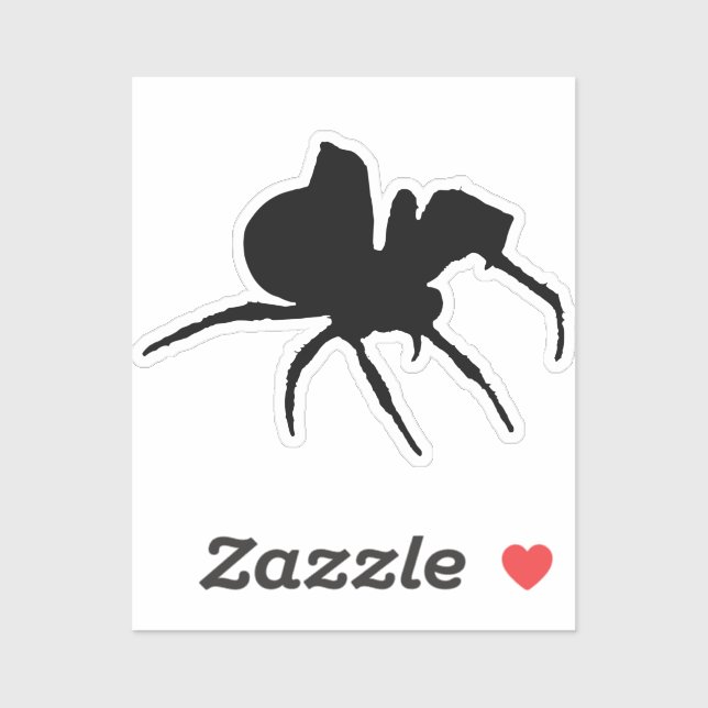 Pegatina Spider Spooky Halloween (Hoja)