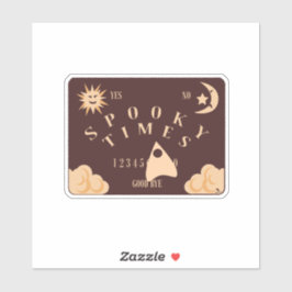 Pegatina Spooky Times Spirit Board Halloween Design