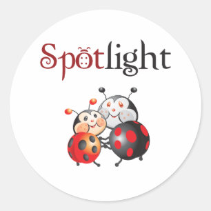 Pegatina Spotlight Ladybug