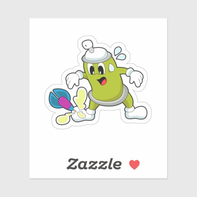 Pegatina spray de hielo Darts Dart (Hoja)