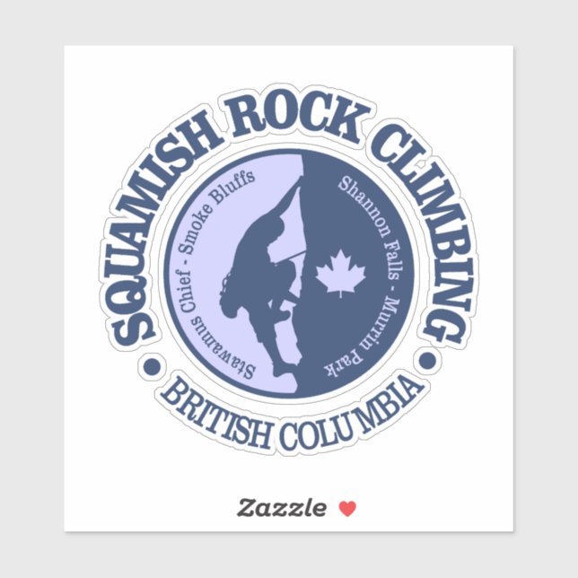 Pegatina Squamish (CLB) (Hoja)