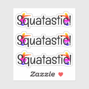Pegatina ¡Squatástico!