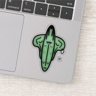 Pegatina Sr. Ears - caras personalizados v1