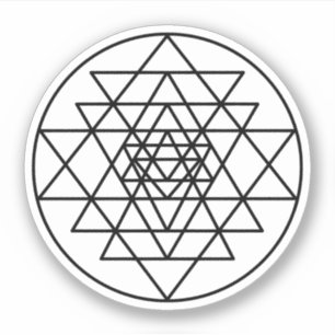 Pegatina Sri Yantra