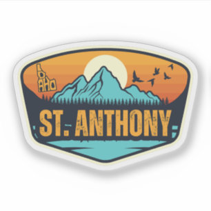 Pegatina St. Anthony, Idaho
