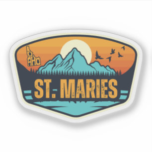 Pegatina St. Maries, Idaho