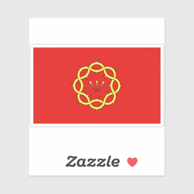 Pegatina St Saviour flag (Hoja)