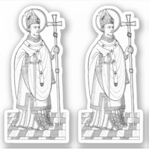 Pegatina St. Thomas Becket Holding a Sword (M 033)