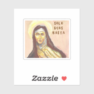 Pegatina Sta. Teresa de Ávila